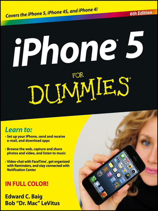 Title details for iPhone 5 For Dummies by Edward C. Baig - Available